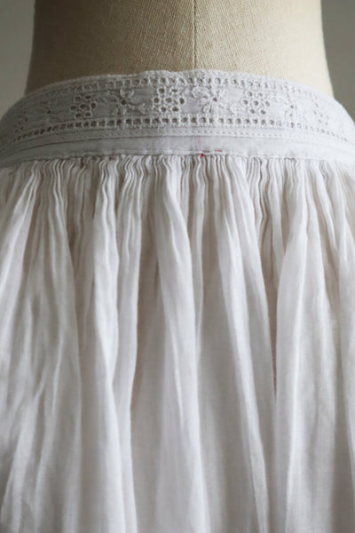 1900s Cornely Lace Church Smock Dress