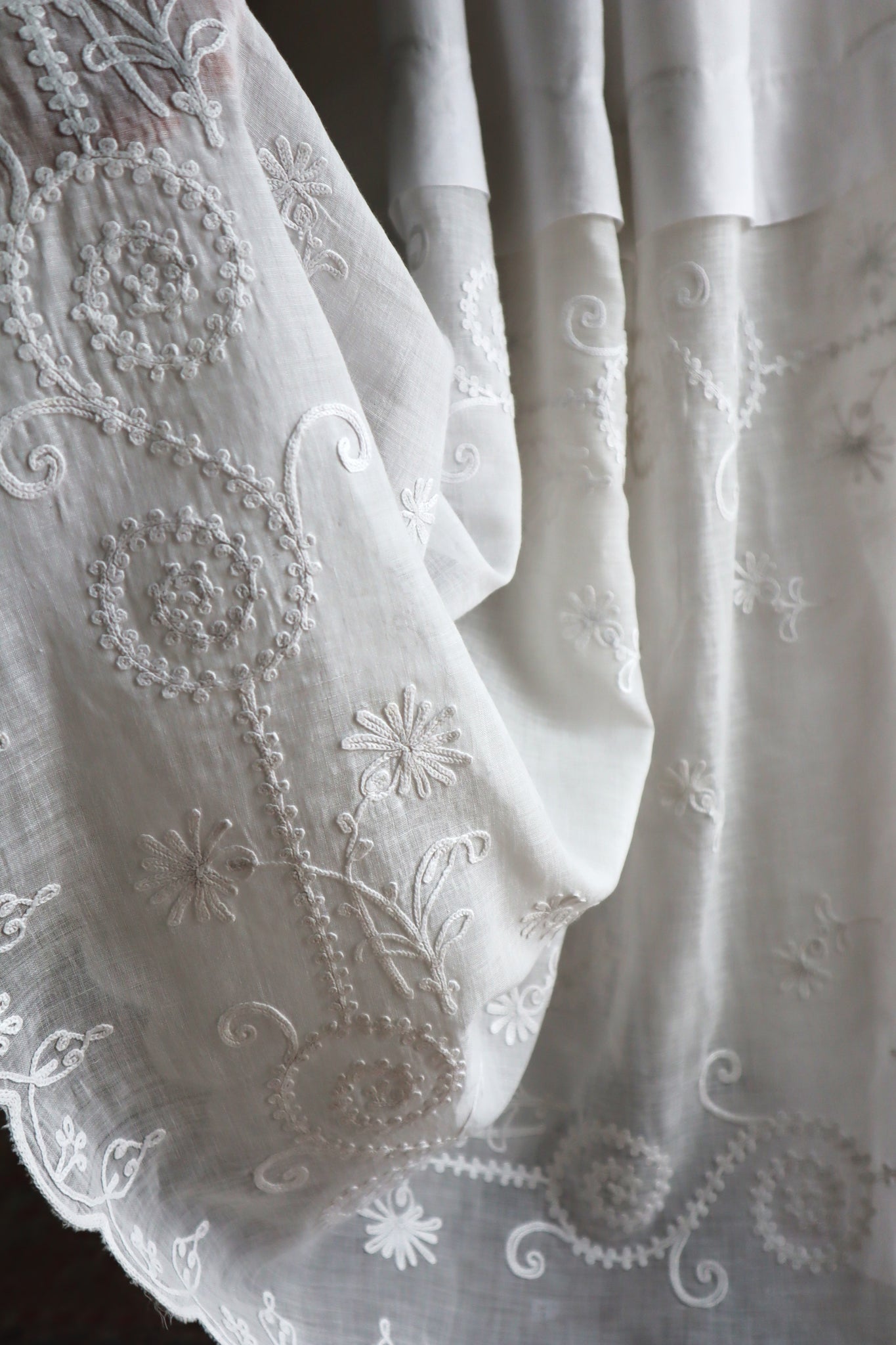 1900s Cornely Lace Church Smock Dress