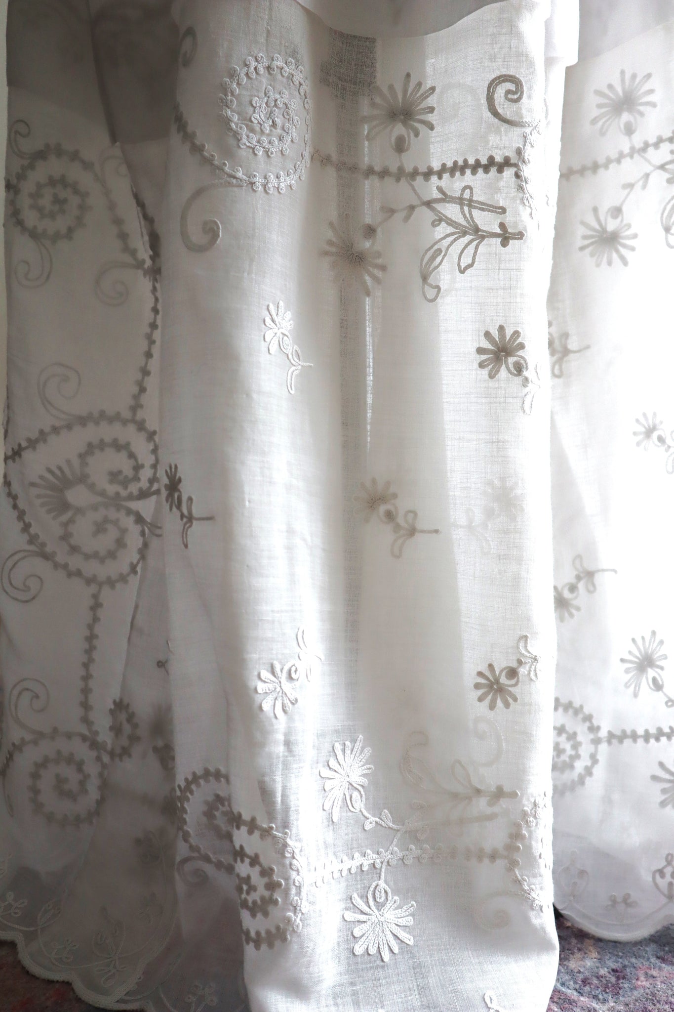1900s Cornely Lace Church Smock Dress