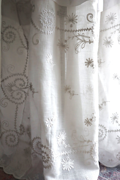 1900s Cornely Lace Church Smock Dress