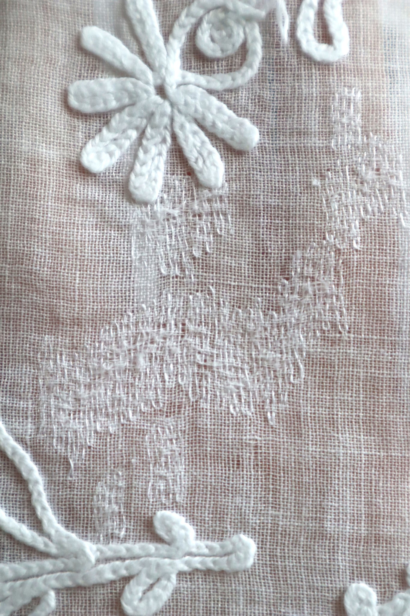 1900s Cornely Lace Church Smock Dress