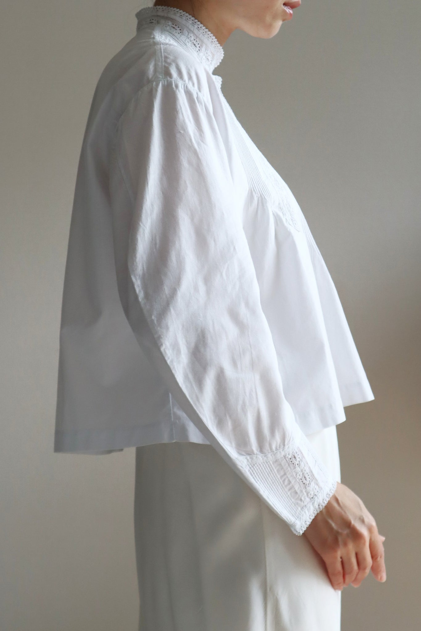 1900s French Hand Sewn Blouse