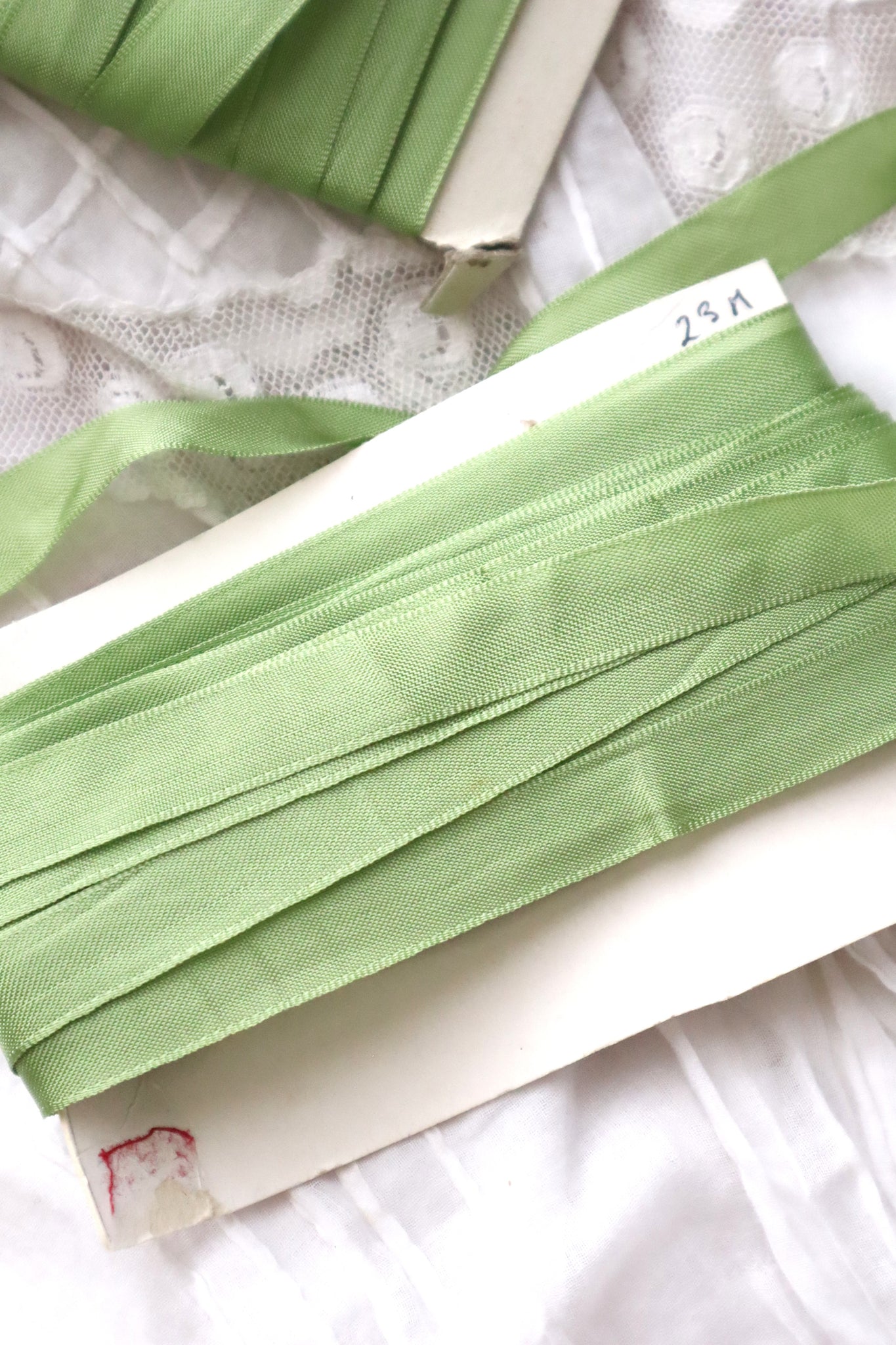 1940s–1950s French LE PICADOR Deadstock Rayonne Ribbon 23m