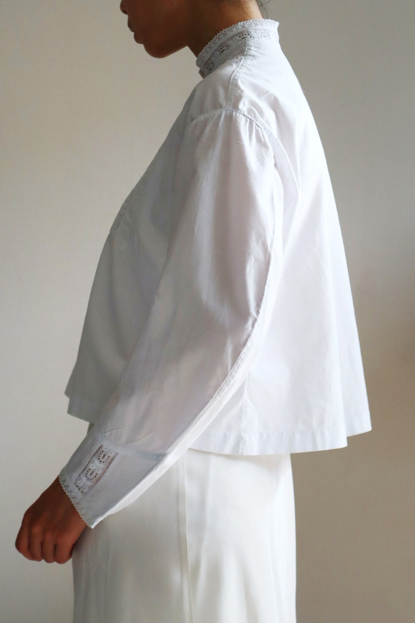 1900s French Hand Sewn Blouse