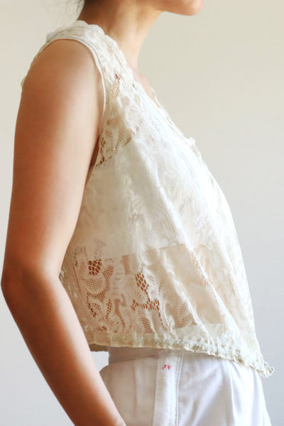 1910s Edwardian Lace Camisole