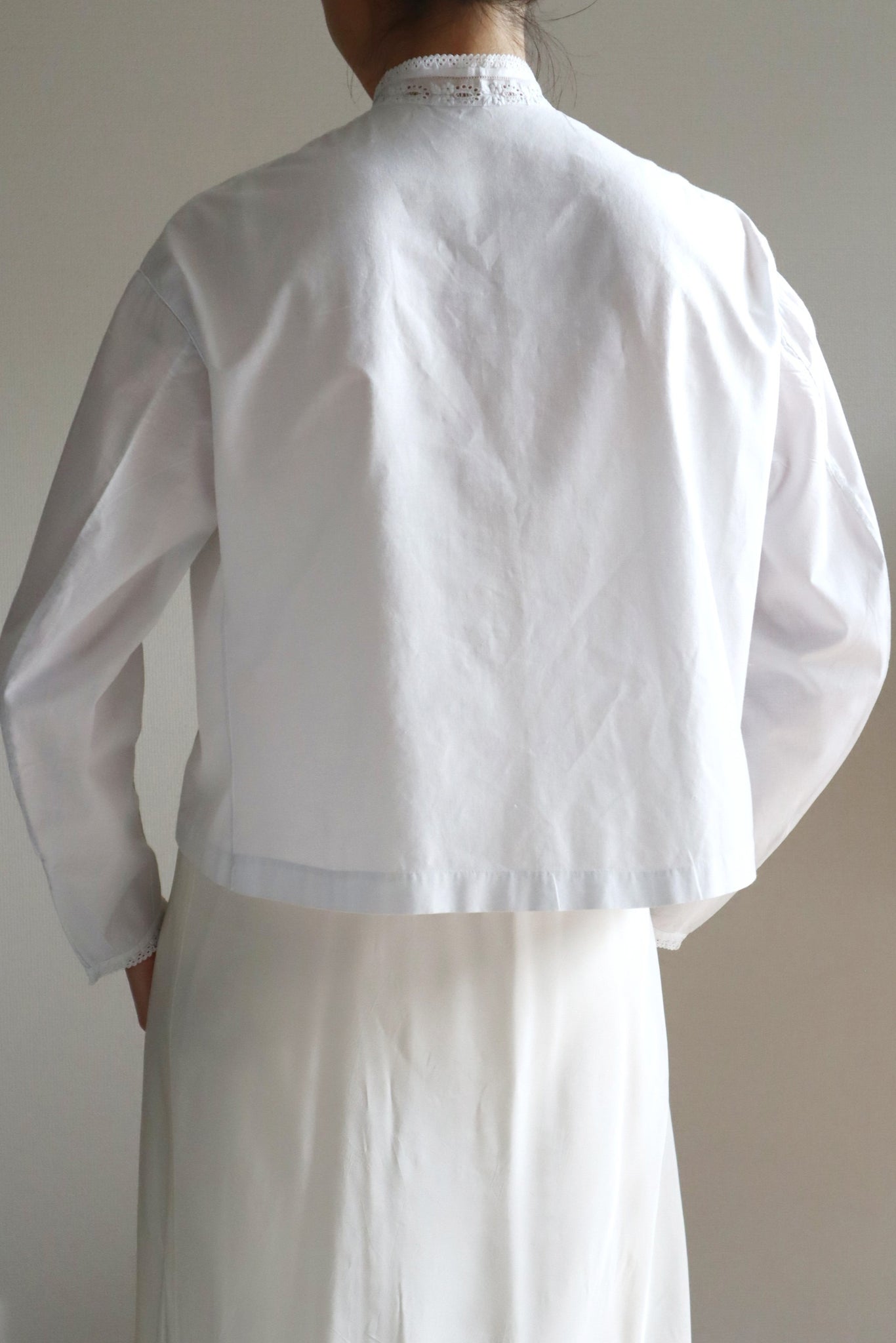 1900s French Hand Sewn Blouse