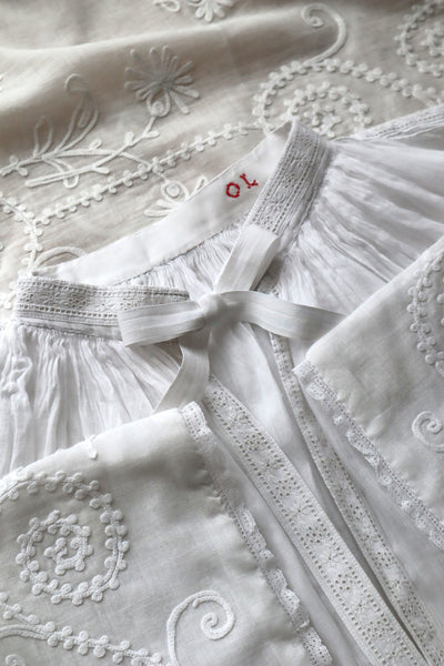 1900s Cornely Lace Church Smock Dress