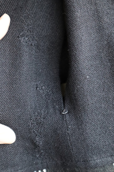 19th French Wool Skirt