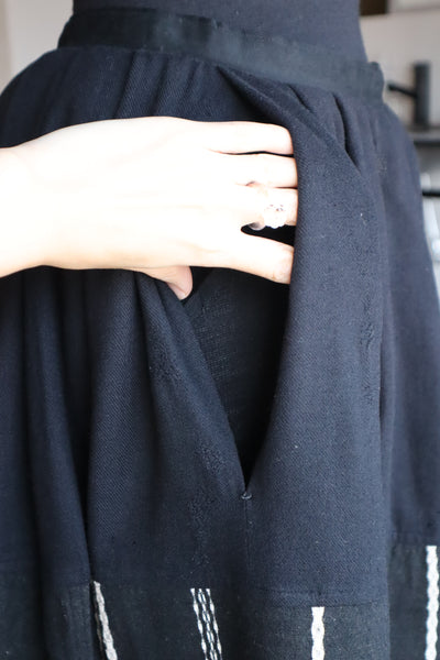 19th French Wool Skirt