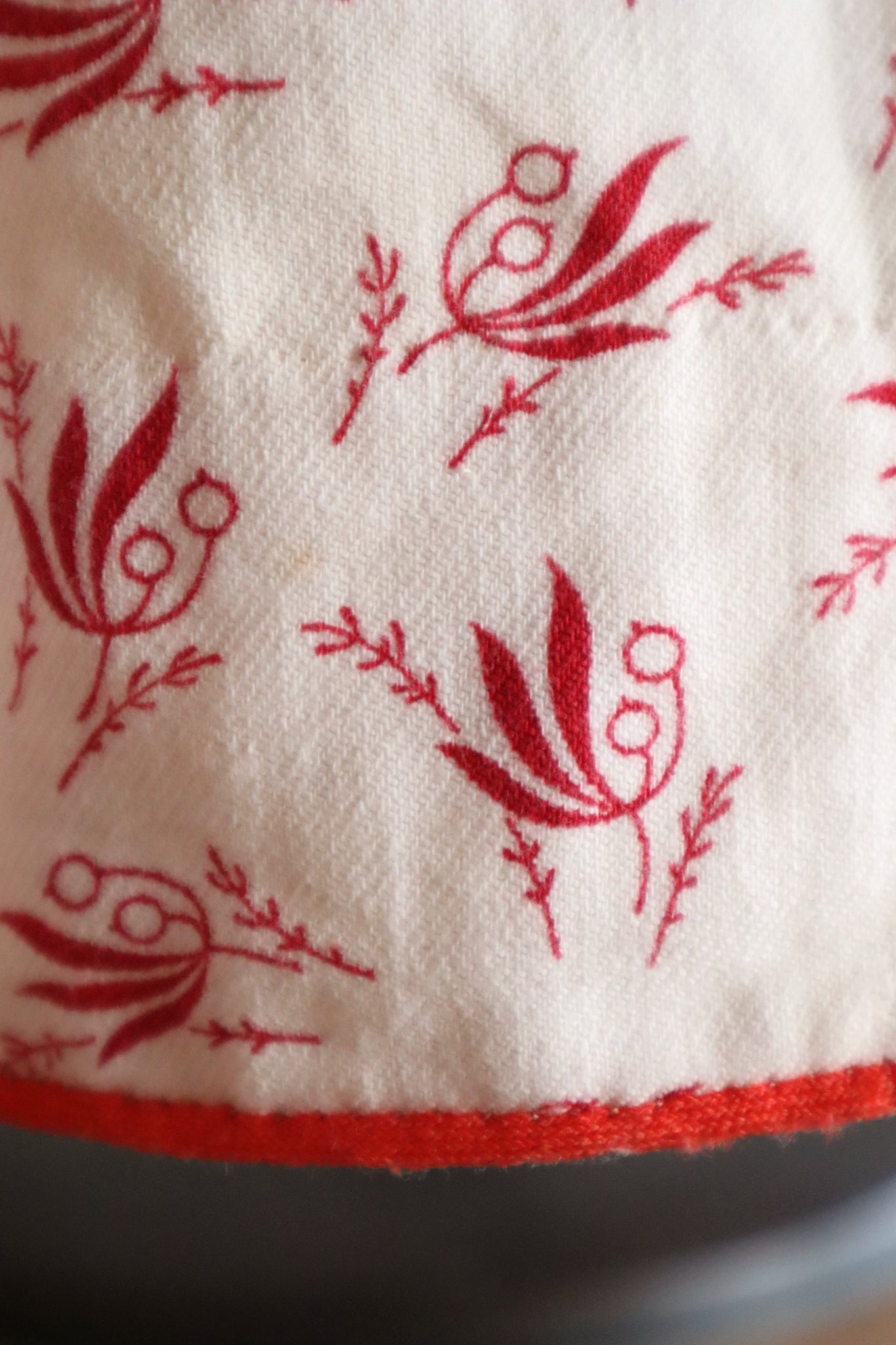 19th French Flannel Skirt
