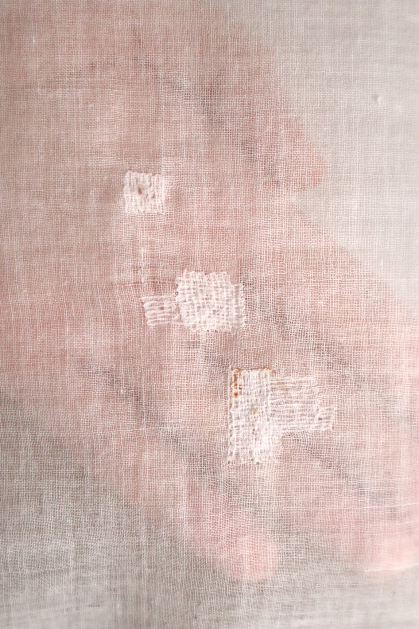 19th Century French Hand Embroidered Muslin Fichu