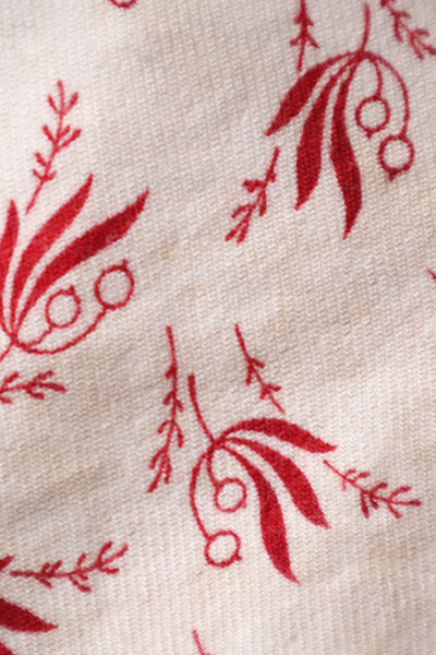19th French Flannel Skirt