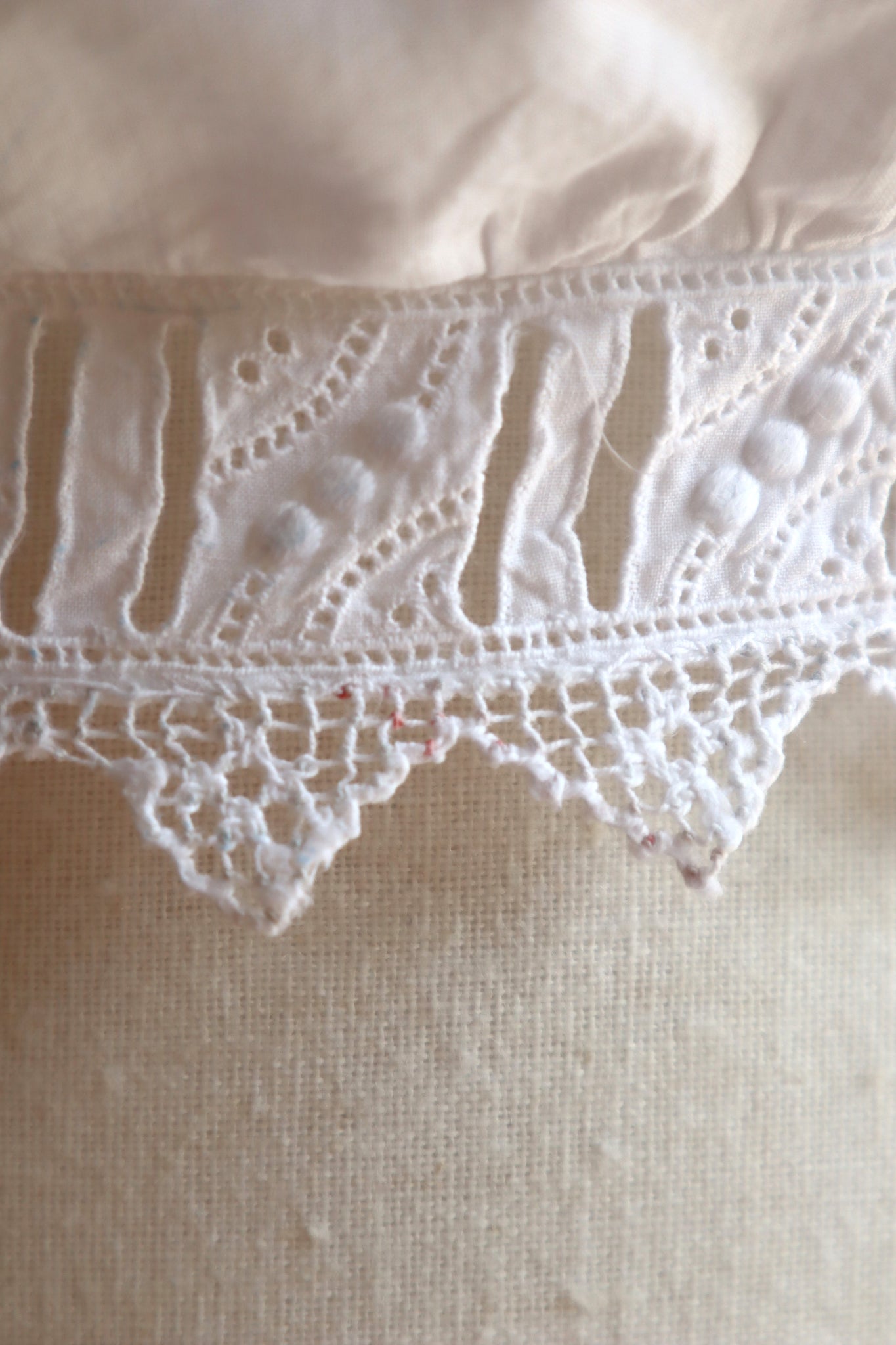 1910s Bobbin Lace Corset Cover
