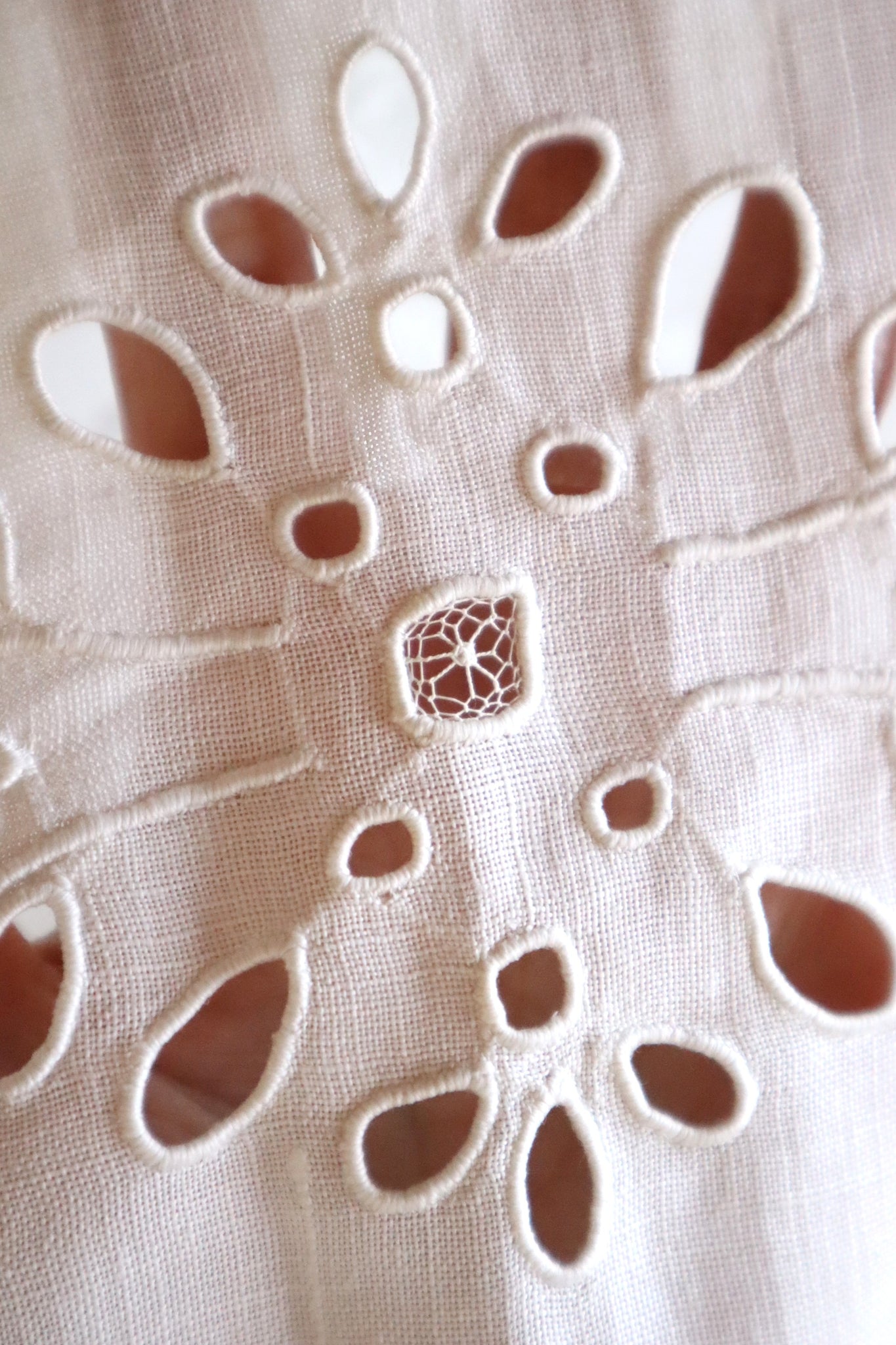 1900~1920s Linen Church Dress