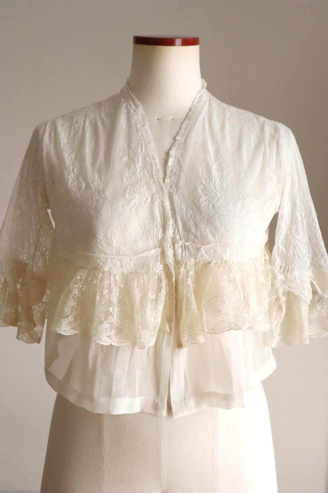 1900s–1910s Cotton Lace Jacket