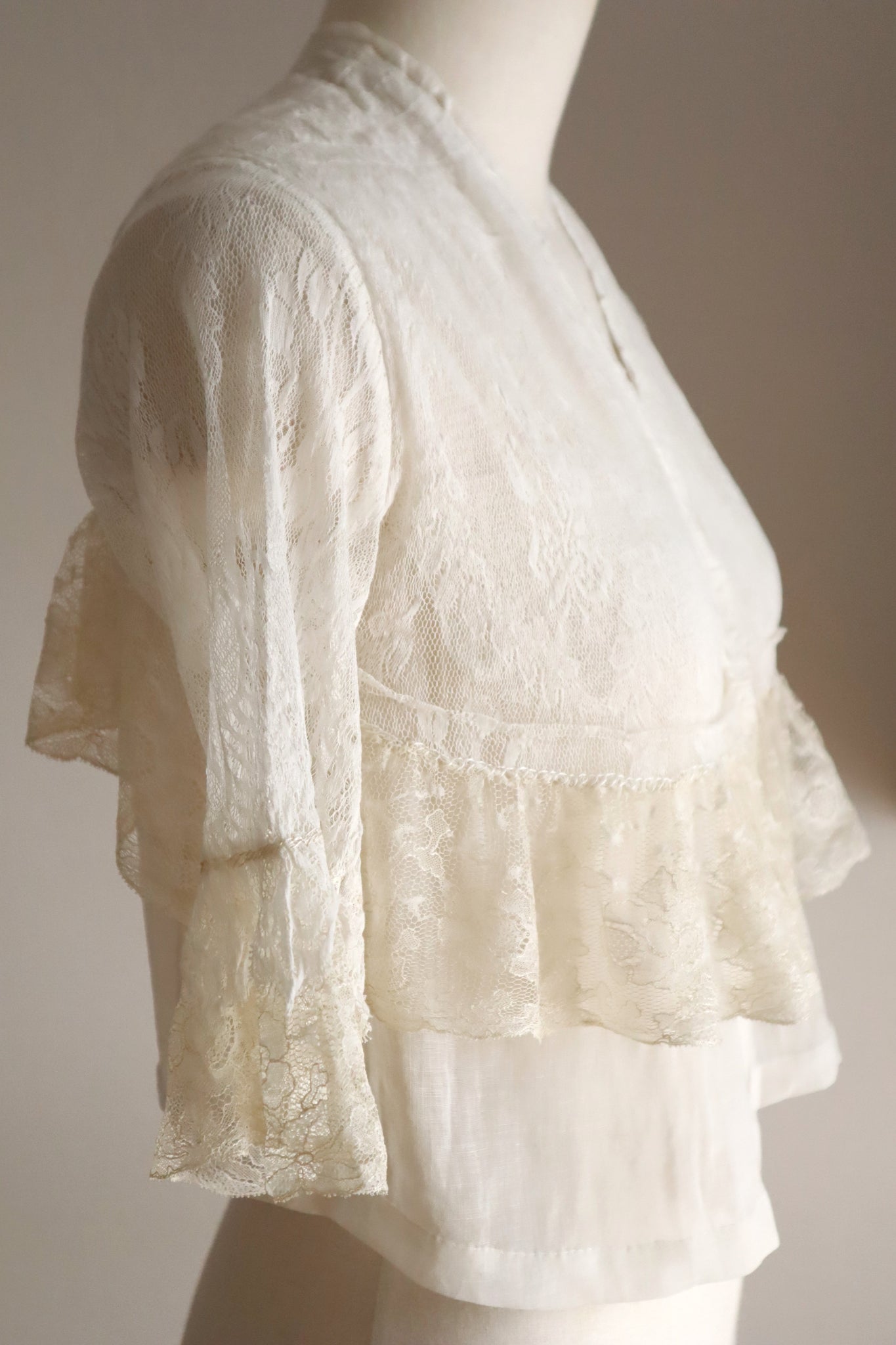 1900s–1910s Cotton Lace Jacket