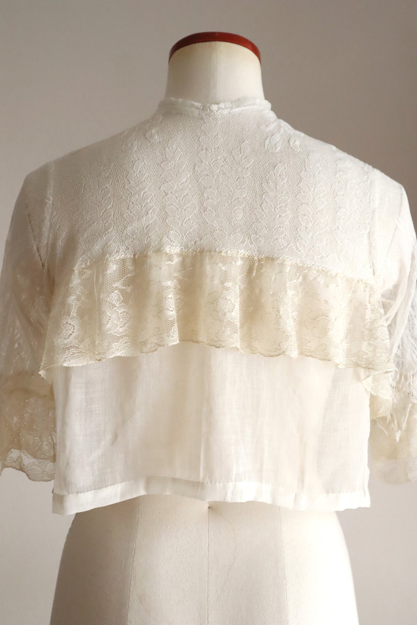 1900s–1910s Cotton Lace Jacket
