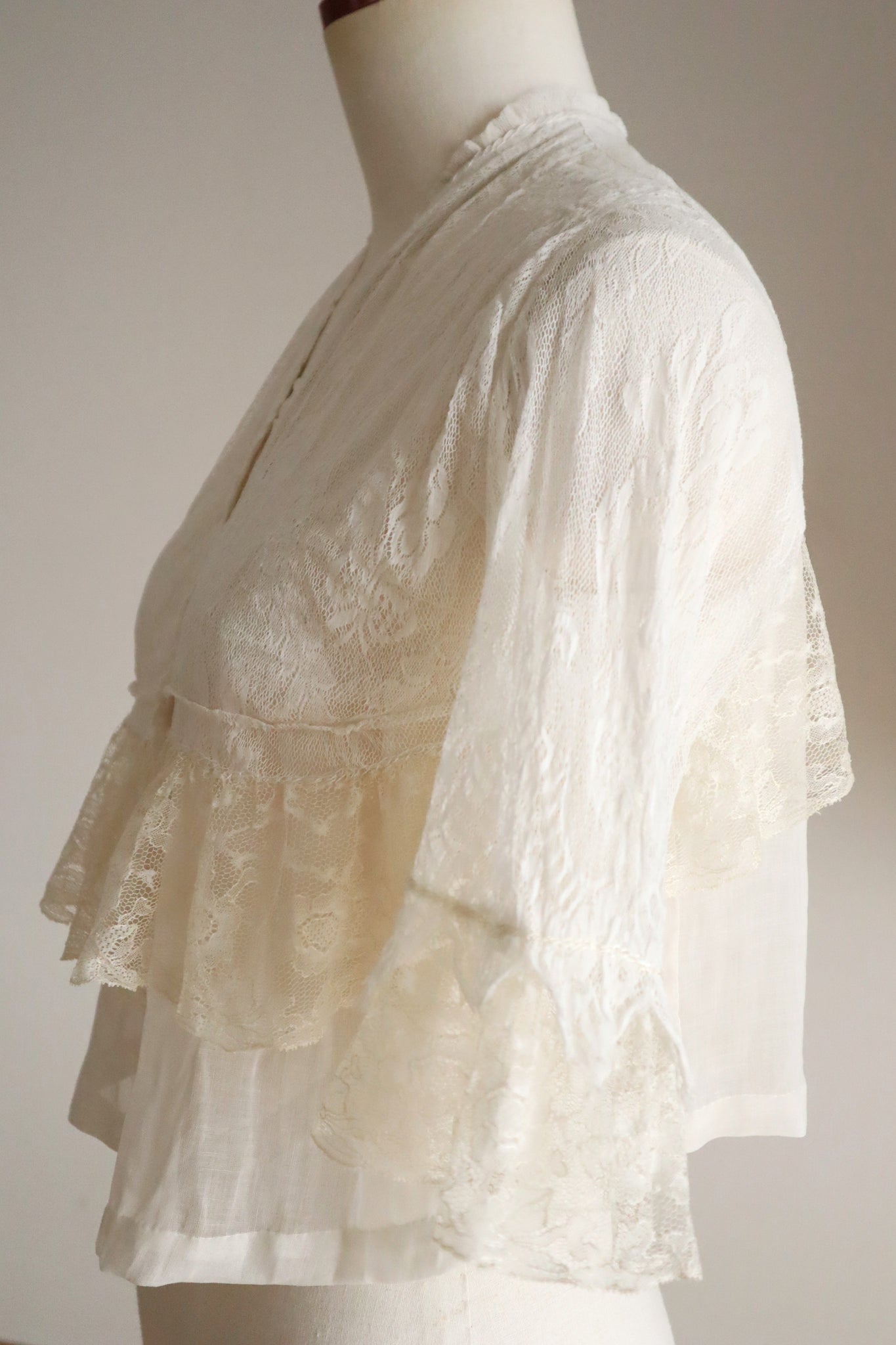 1900s–1910s Cotton Lace Jacket