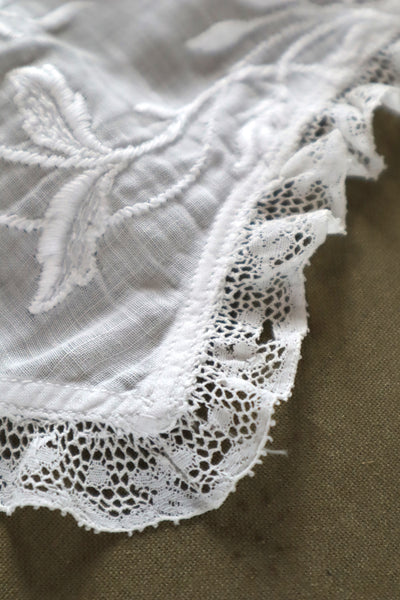1900s Edwardian Muslin Cotton Embroidered Blouse