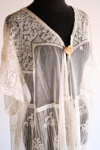 1910s French Lace Jacket