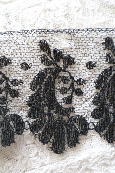 1900s–1920s Antique English Cotton Tulle Lace Bundle