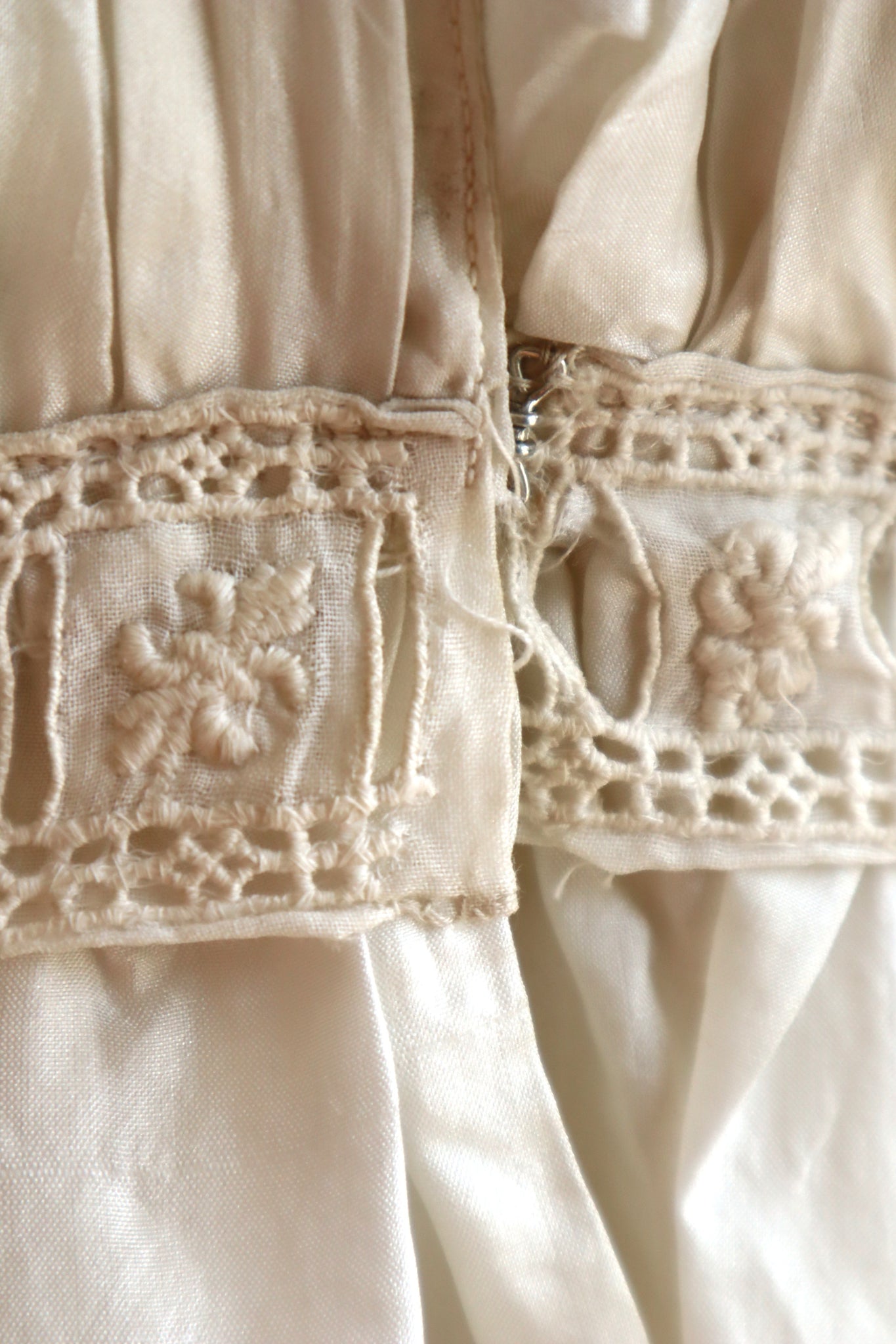 19th Silk Bed Jacket Size XXS