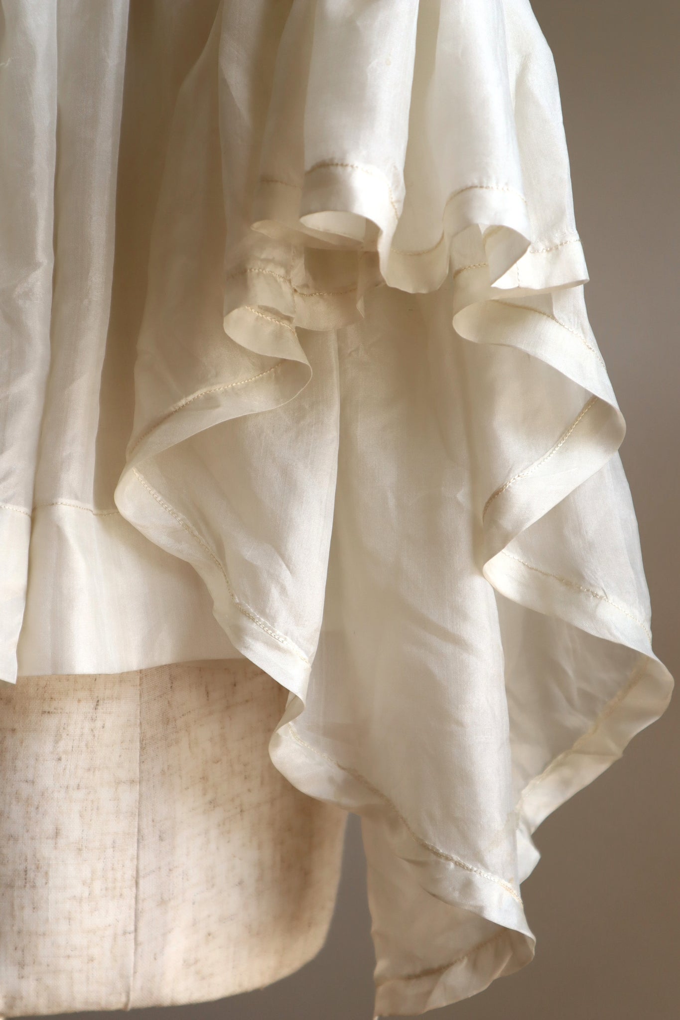 19th Silk Bed Jacket Size XXS