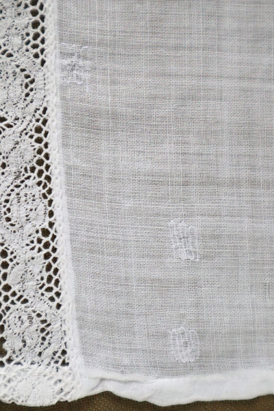 1900s Edwardian Muslin Cotton Embroidered Blouse