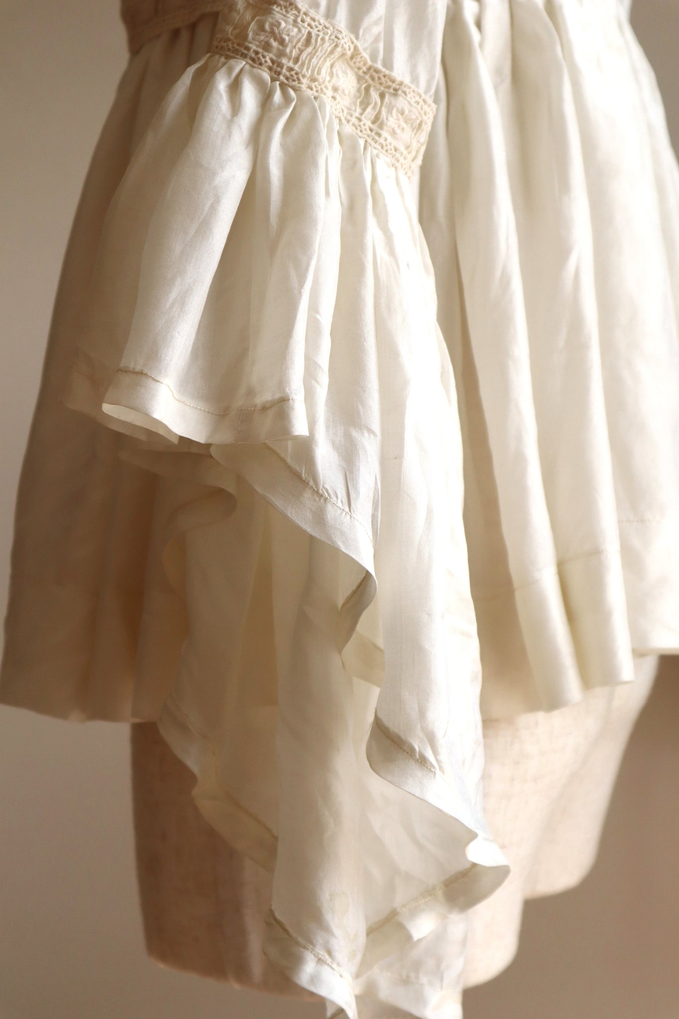 19th Silk Bed Jacket Size XXS