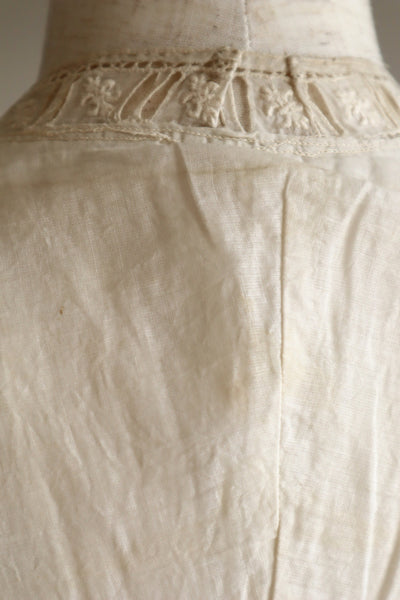 19th Silk Bed Jacket Size XXS