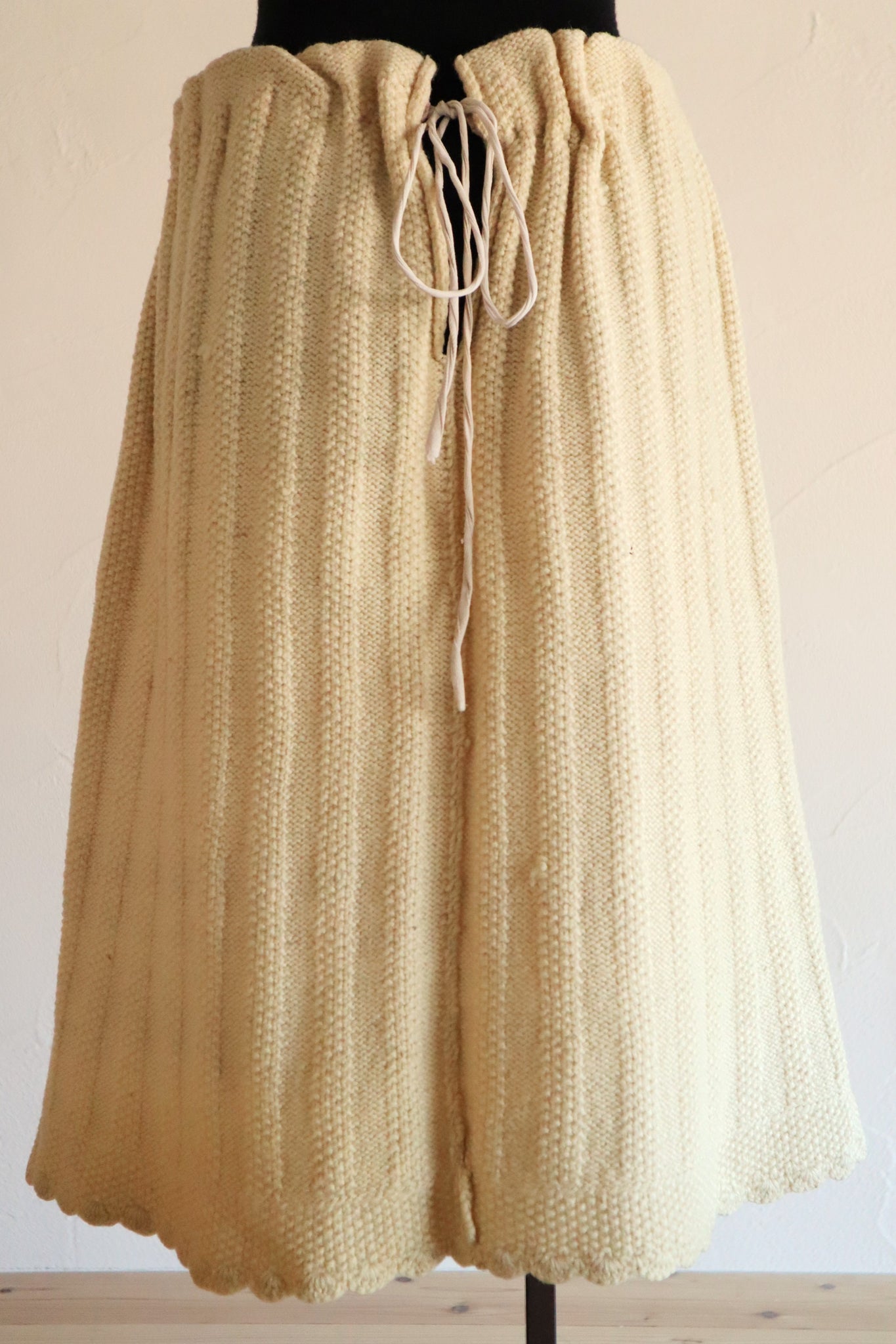 Early 20th c. French Wool Skirt A