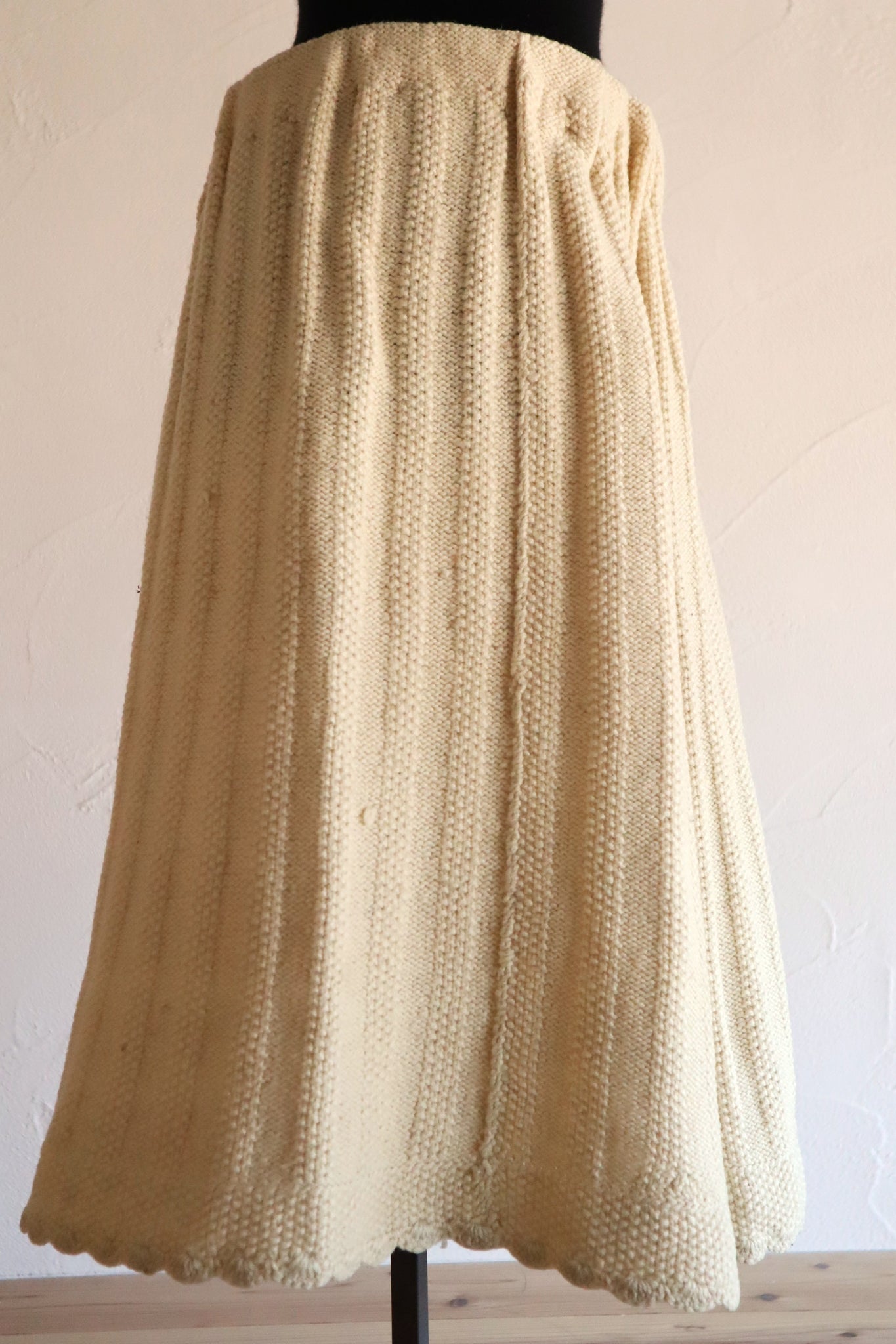 Early 20th c. French Wool Skirt A