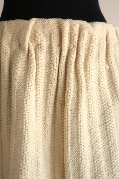 Early 20th c. French Wool Skirt A