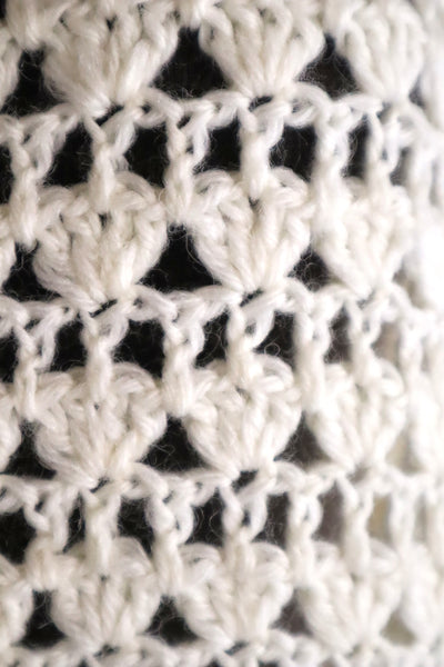 80s Hand Crocheted Cardigan