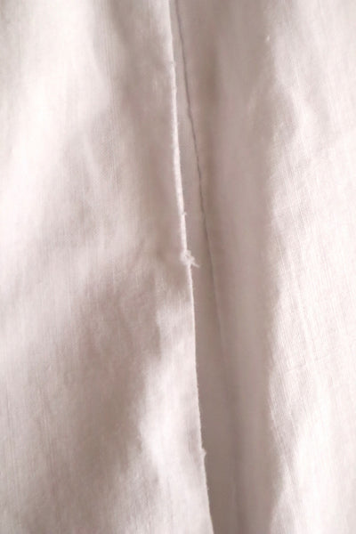 1900s French Edwardian Cutwork Cotton Petticoat Skirt