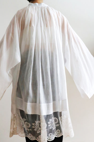 1900s Big Sleeves Church Smock