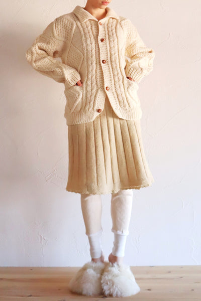 Early 20th c. French Wool Skirt B