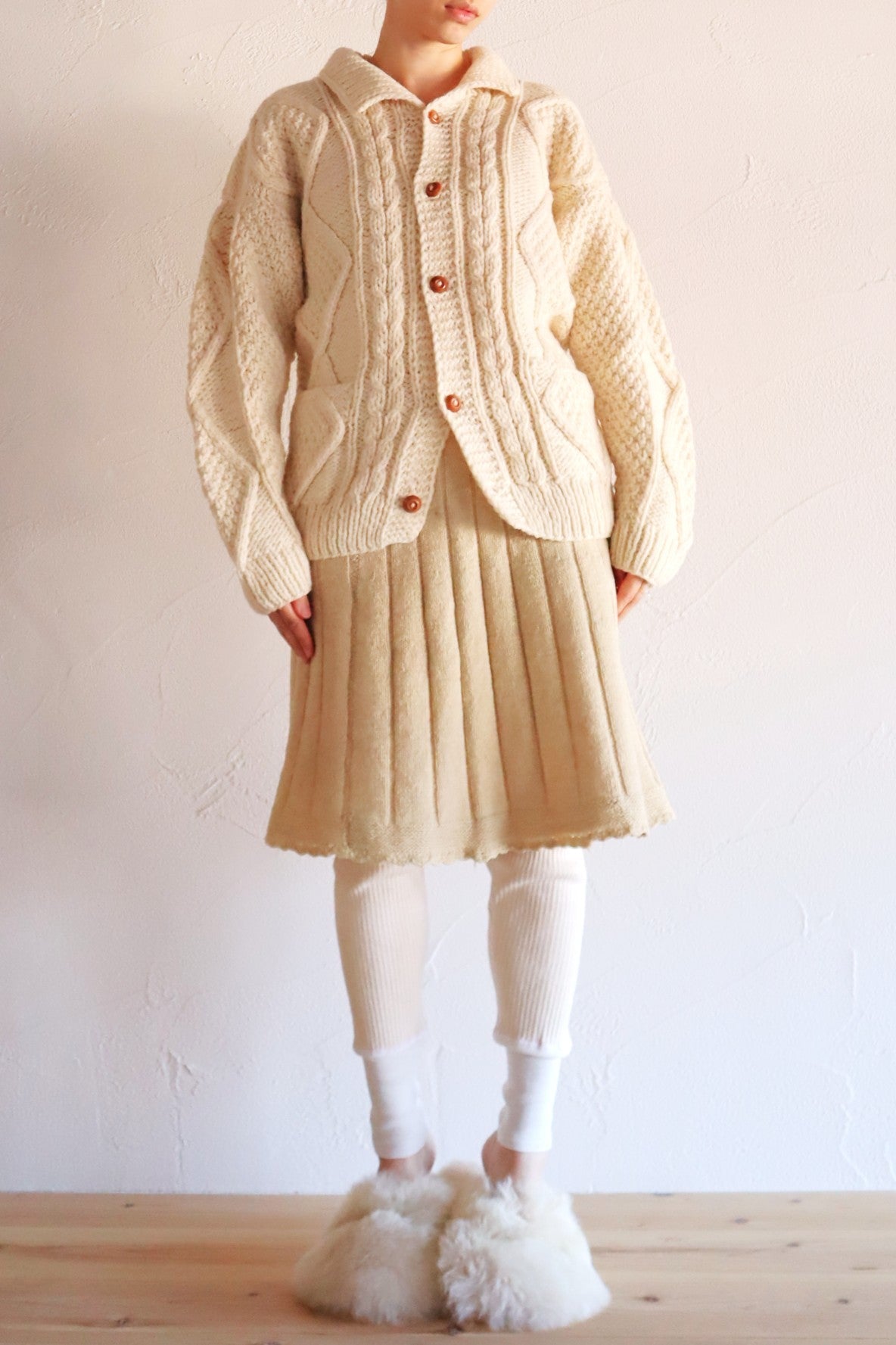 Early 20th c. French Wool Skirt B