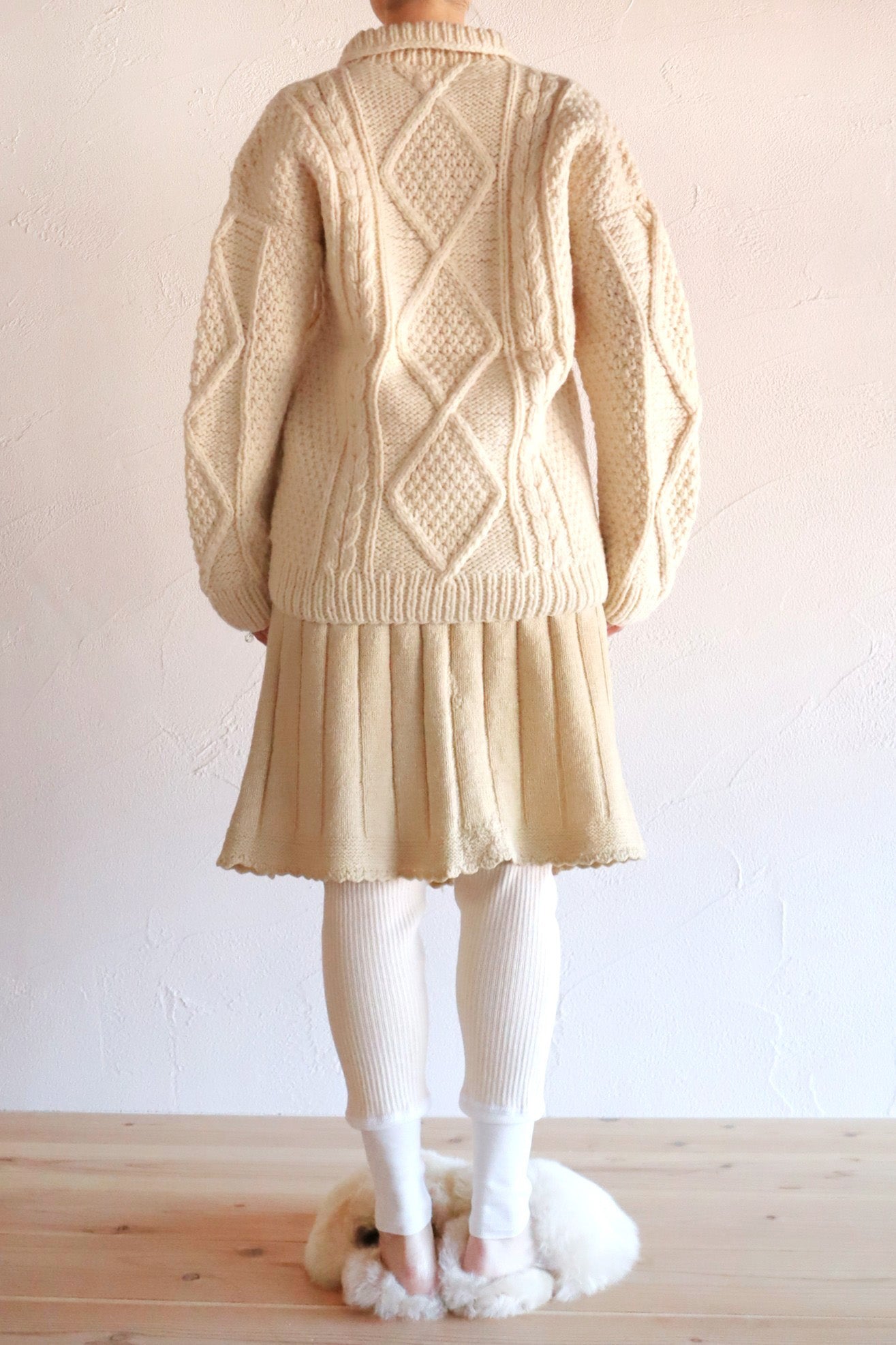 Early 20th c. French Wool Skirt B