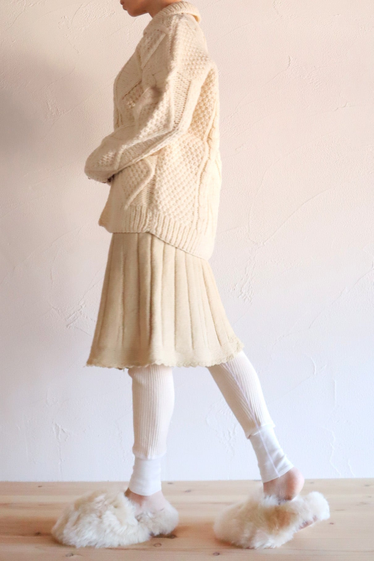 Early 20th c. French Wool Skirt B