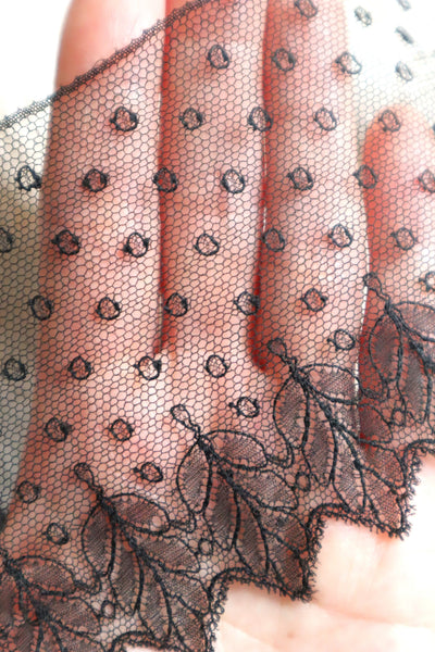 1900s–1920s Antique English Cotton Tulle Lace Bundle