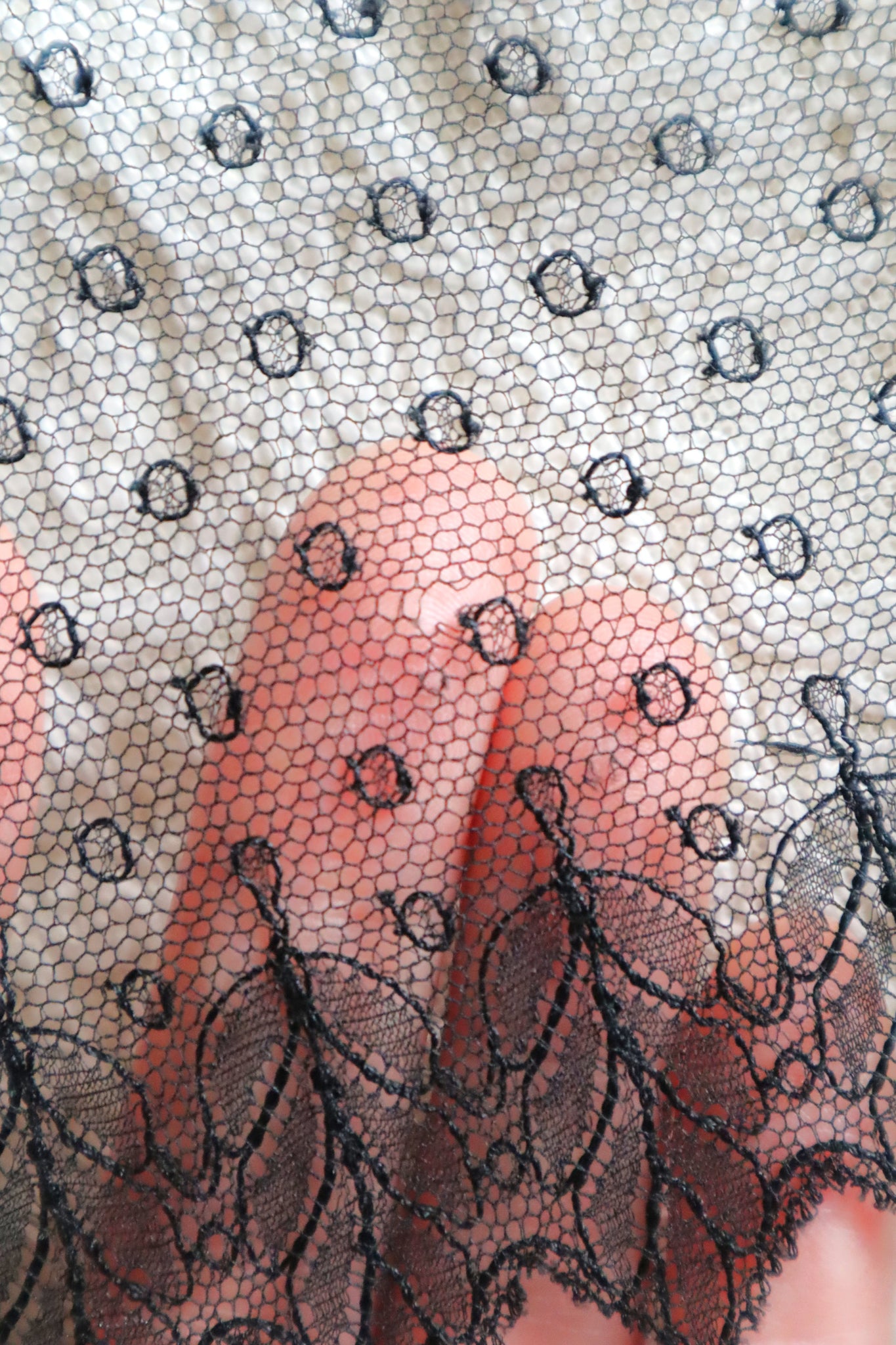 1900s–1920s Antique English Cotton Tulle Lace Bundle