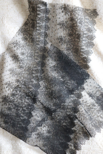 1900s–1920s Antique English Cotton Tulle Lace Bundle