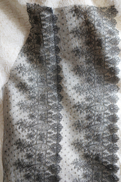 1900s–1920s Antique English Cotton Tulle Lace Bundle