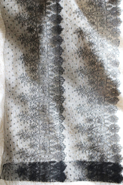 1900s–1920s Antique English Cotton Tulle Lace Bundle