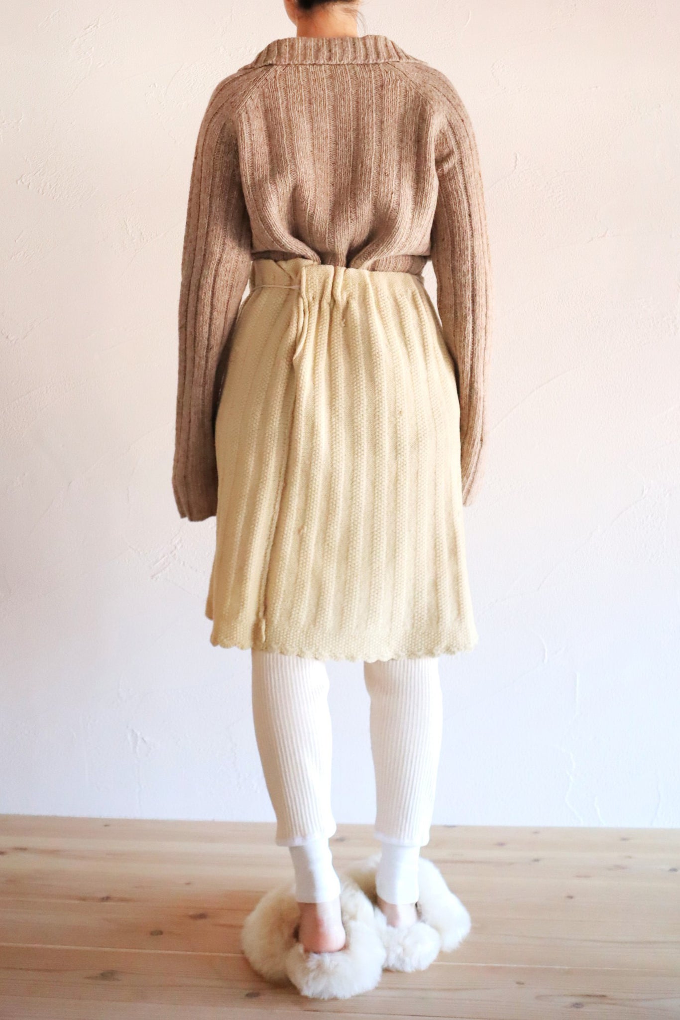 Early 20th c. French Wool Skirt A
