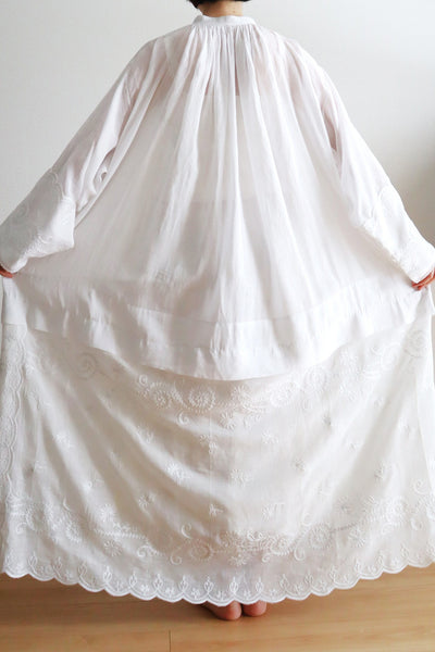 1900s Cornely Lace Church Smock Dress