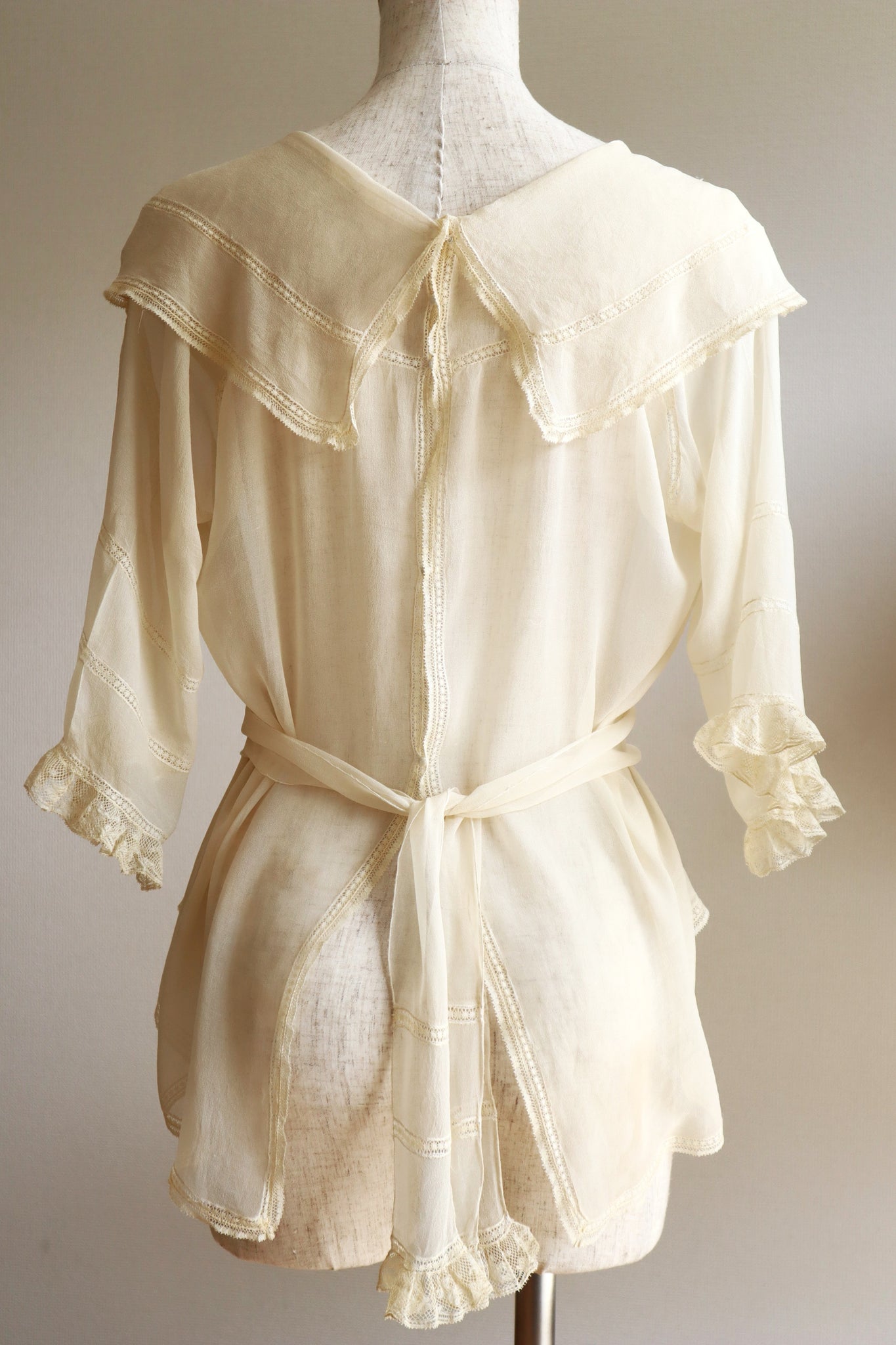 1910s Silk Georgette Blouse
