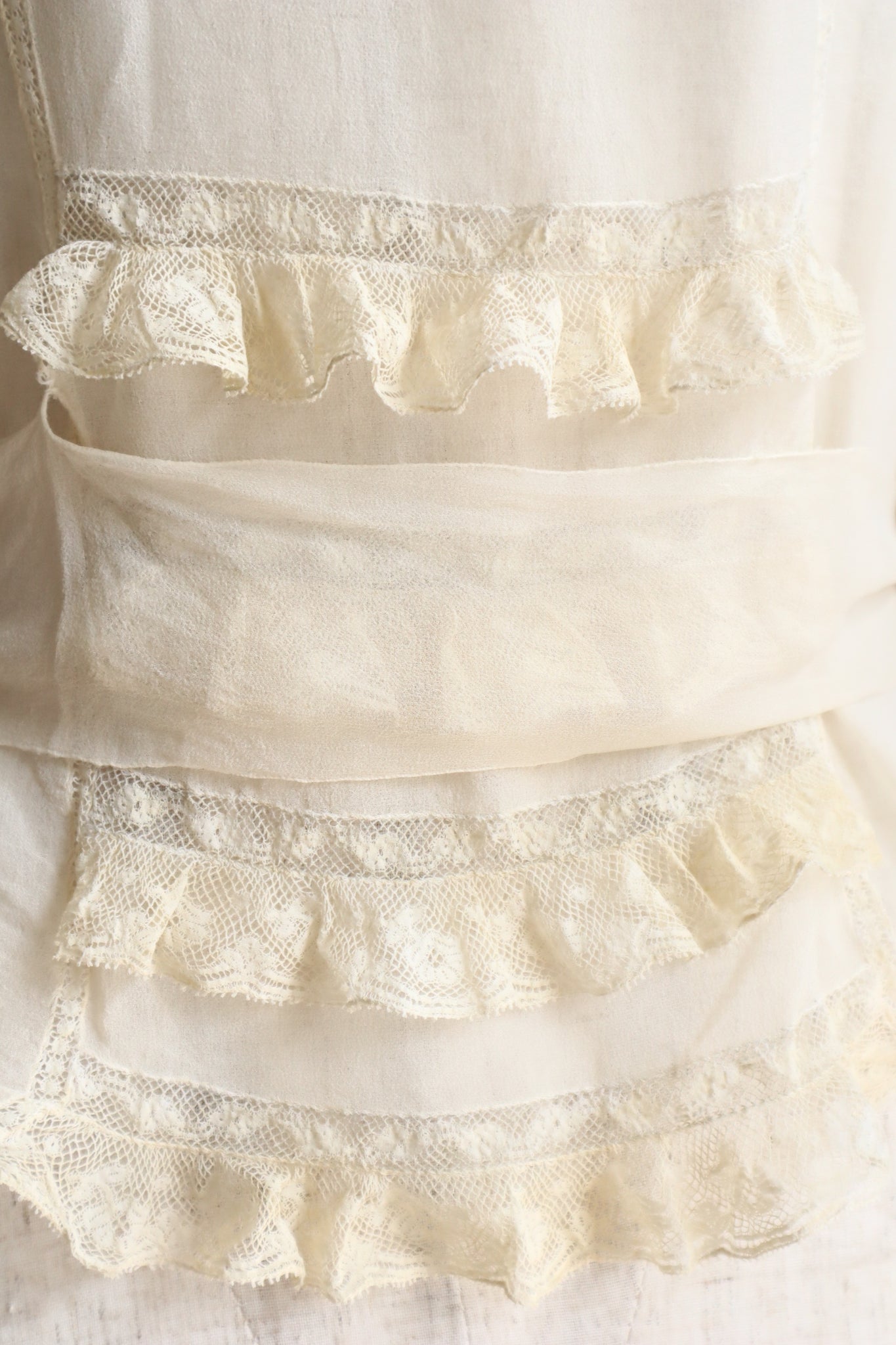 1910s Silk Georgette Blouse