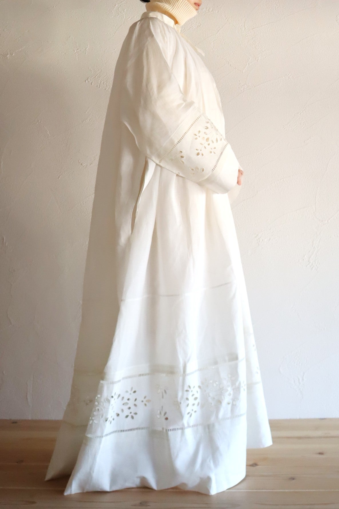 1900~1920s Linen Church Dress
